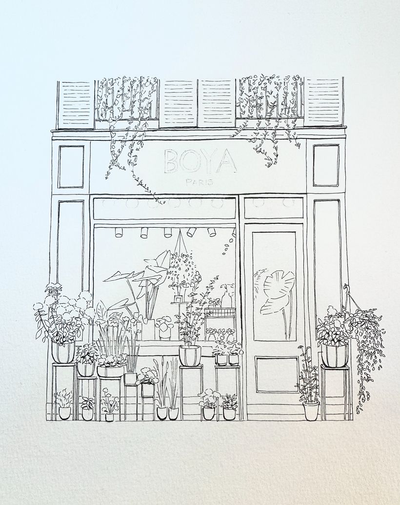 After inking