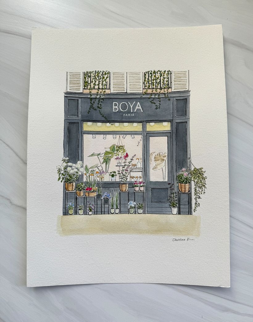 My project for course: Watercolor Urban Illustration: Portray your City 5