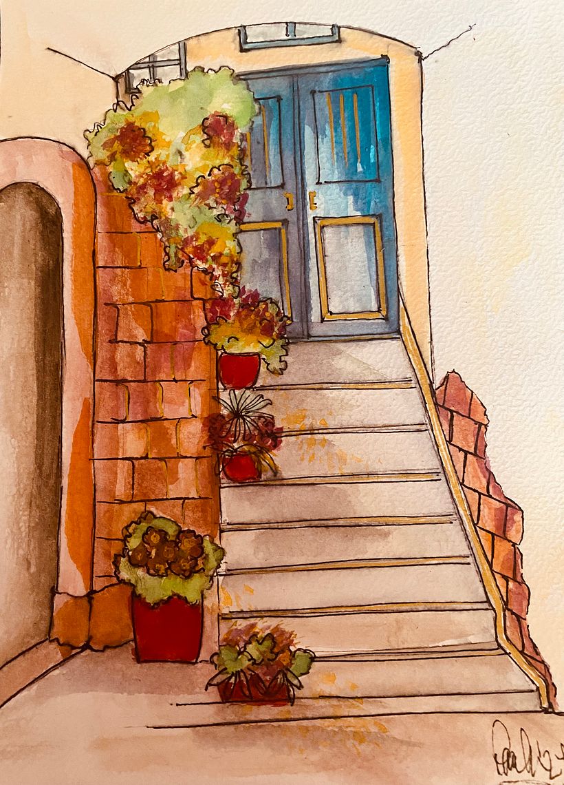 My project for course: Expressive Architectural Sketching with Colored Markers 2