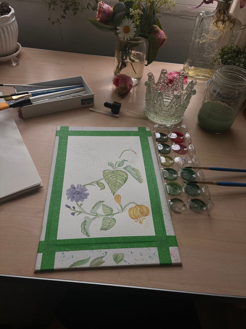 My project for course: Realistic Watercolor for Botanical Compositions 4