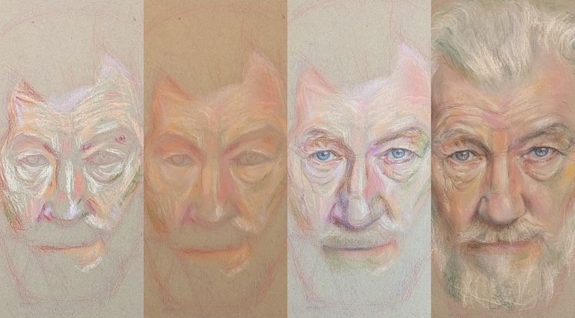 My project for course: Illustration with Pastel and Coloured Pencils 9