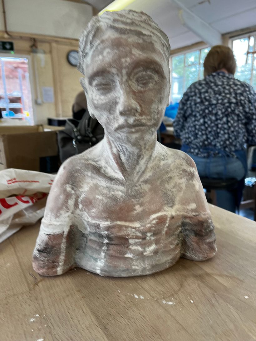 My project for course: Introduction to Clay Figurative Sculpture 3