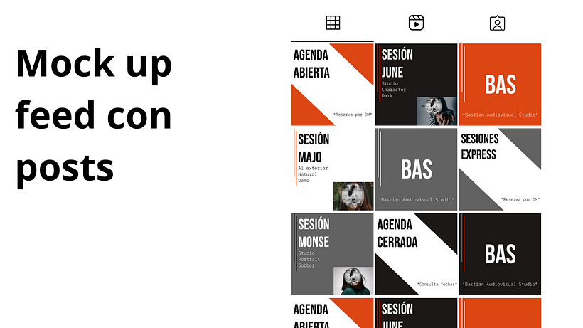 mock up feed