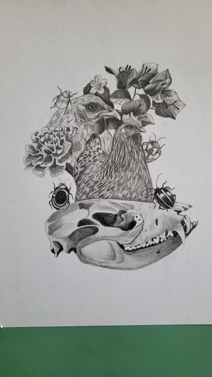 Mi proyecto del curso: Dibujo naturalista artístico a lápiz 1