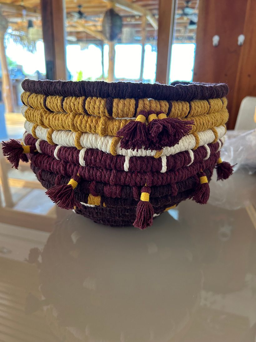 Mi proyecto del curso: Cestería para principiantes: la técnica de espiral 2