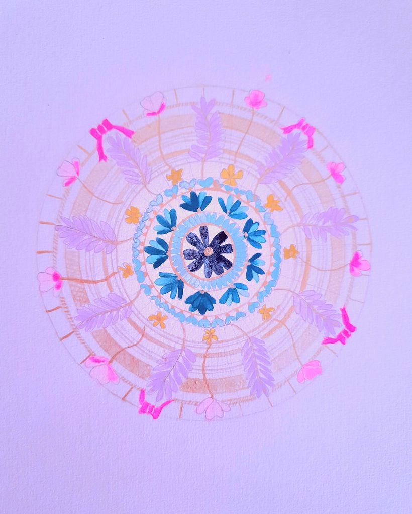 My project for course: The Art of Mandala Drawing: Create Geometric Patterns 1