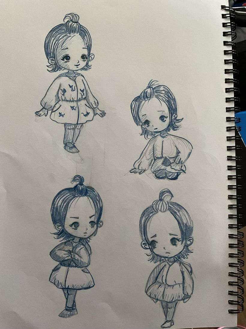 My project for course: Sketchbook: Creating Characters Based on Real People 1