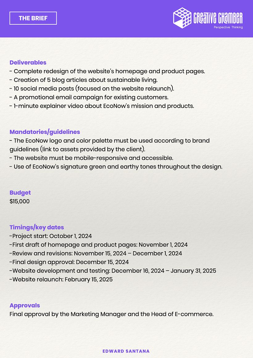 Redesign of "EcoNow" E-commerce Website 2