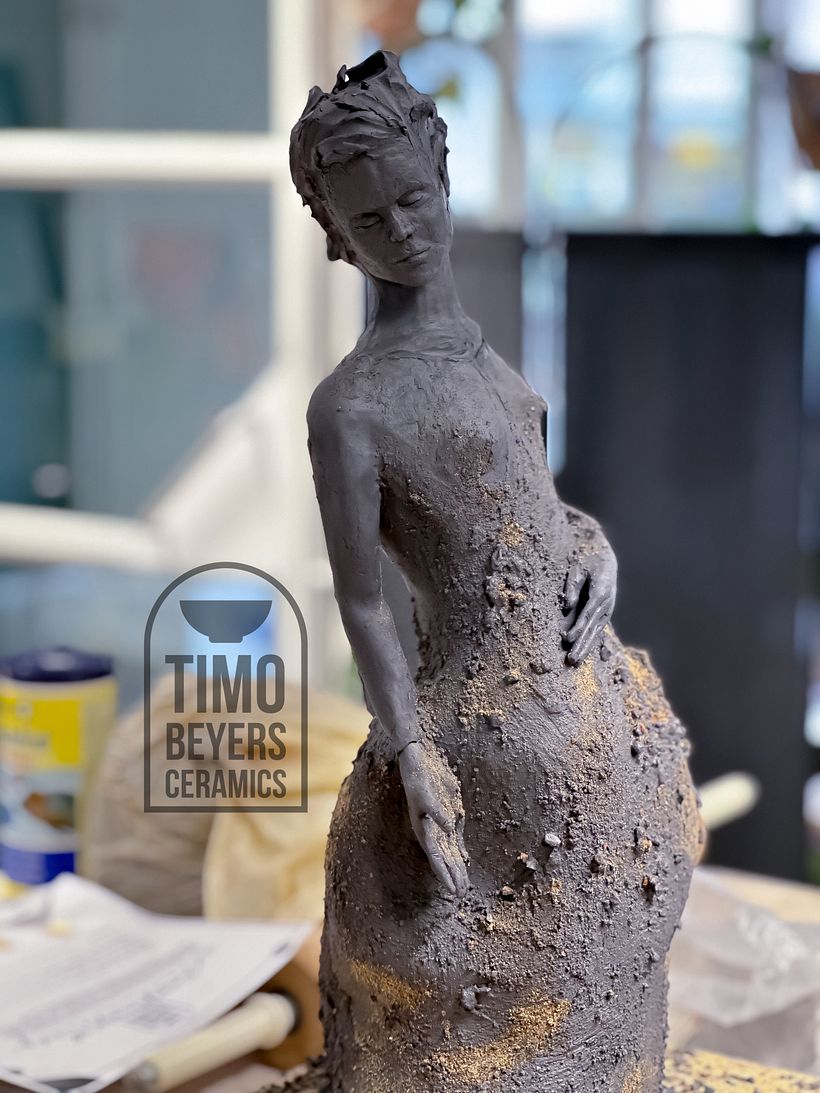 My project for course: Figure ceramic sculpture 1