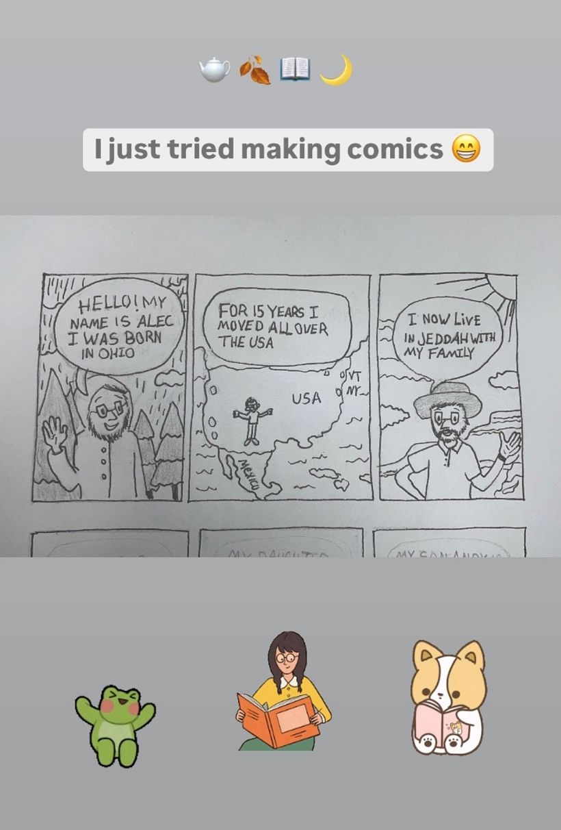 My project for course: Autobiographical Comic Book: Illustrate Your Experiences 5