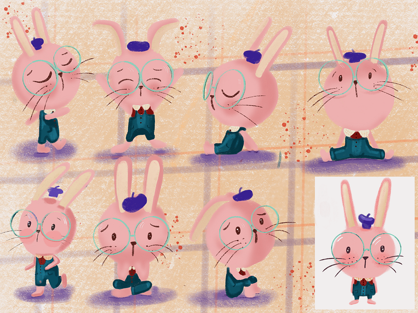My project for course: Picturebook Character Illustration with Procreate l 1