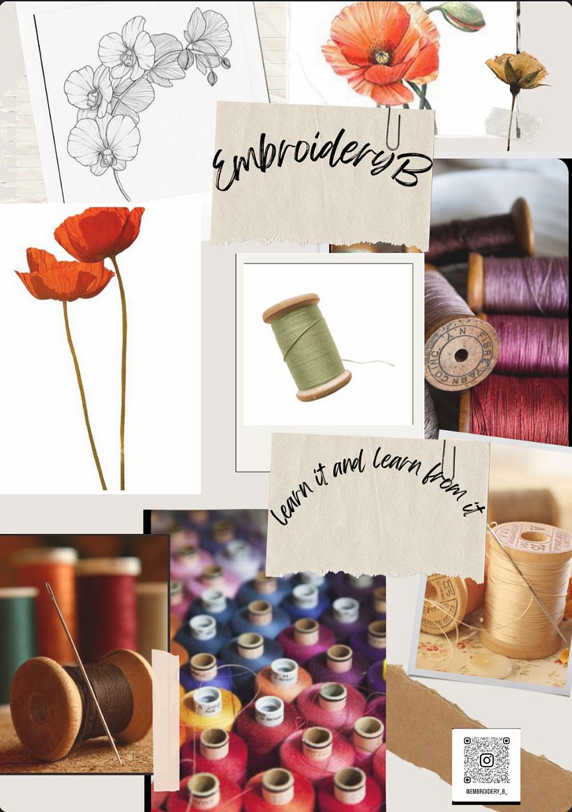 Brand mood board