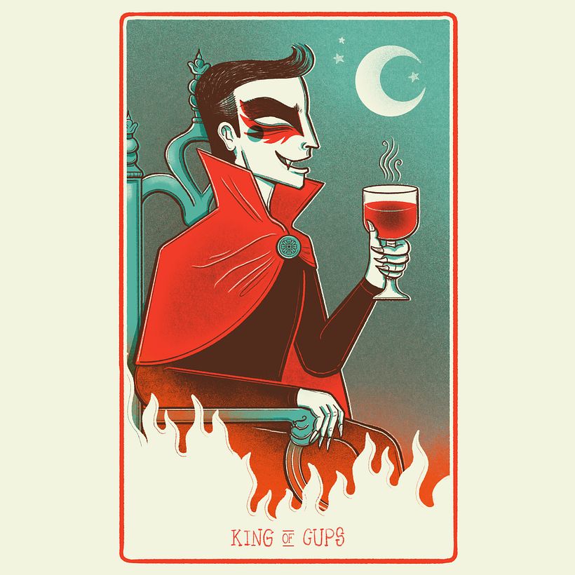 The Magician Tarot Illustration - Drawing