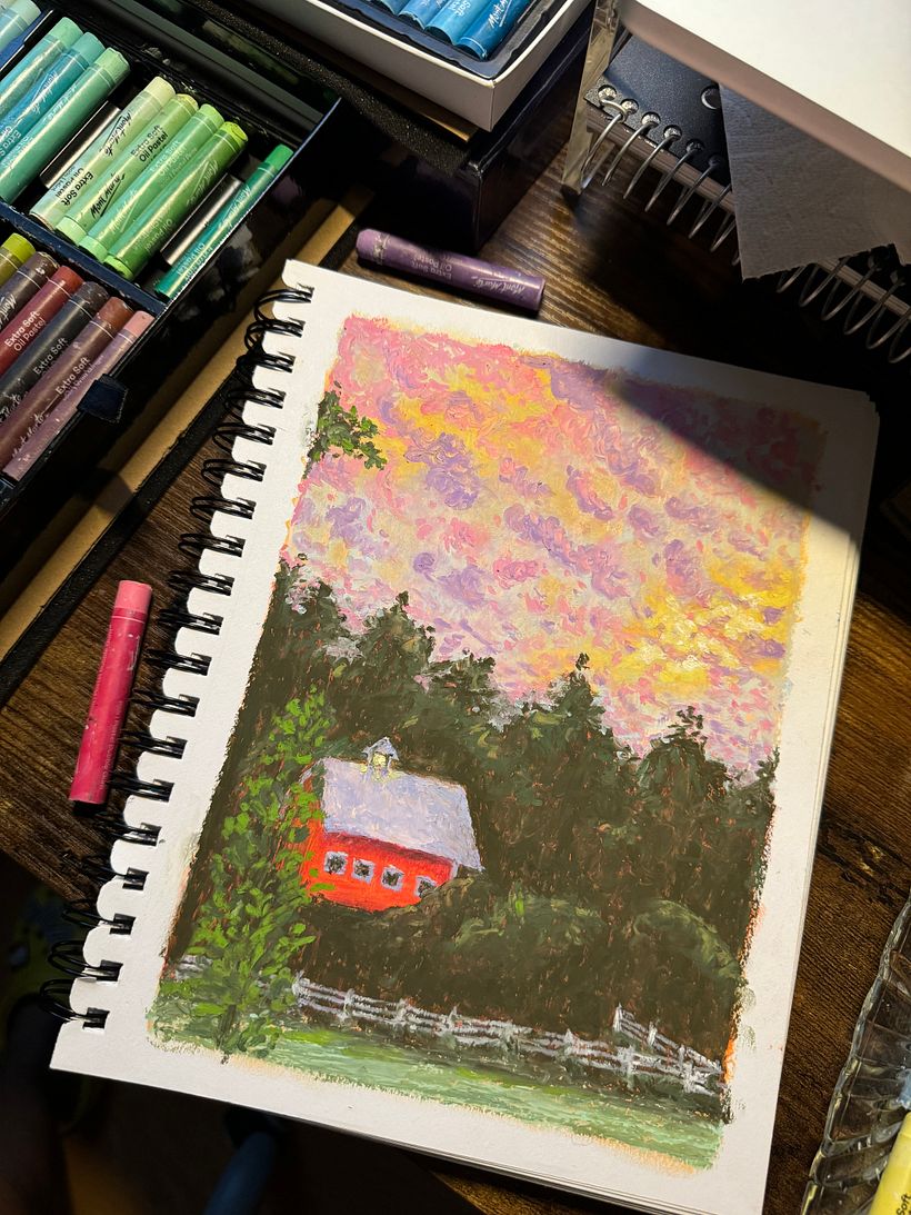 My project for course: Painting and Sketching: A Beginner’s Guide  - Pintura