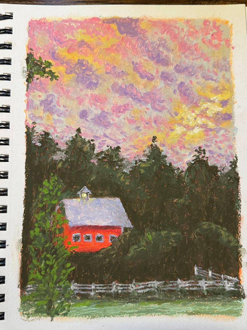 My project for course: Painting and Sketching: A Beginner’s Guide  - Pintura
