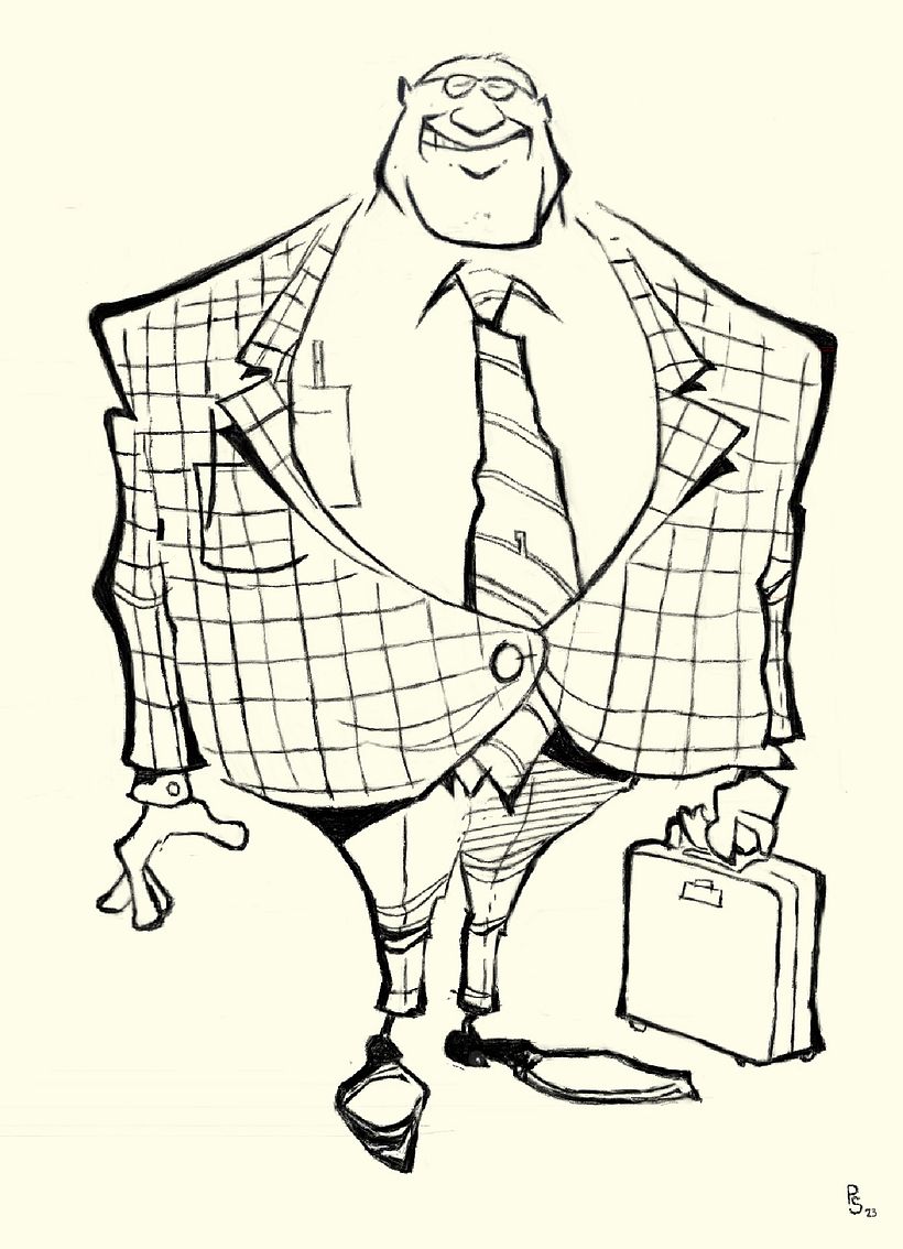 Study after Brian Farrington on iPad/Infinite Painter