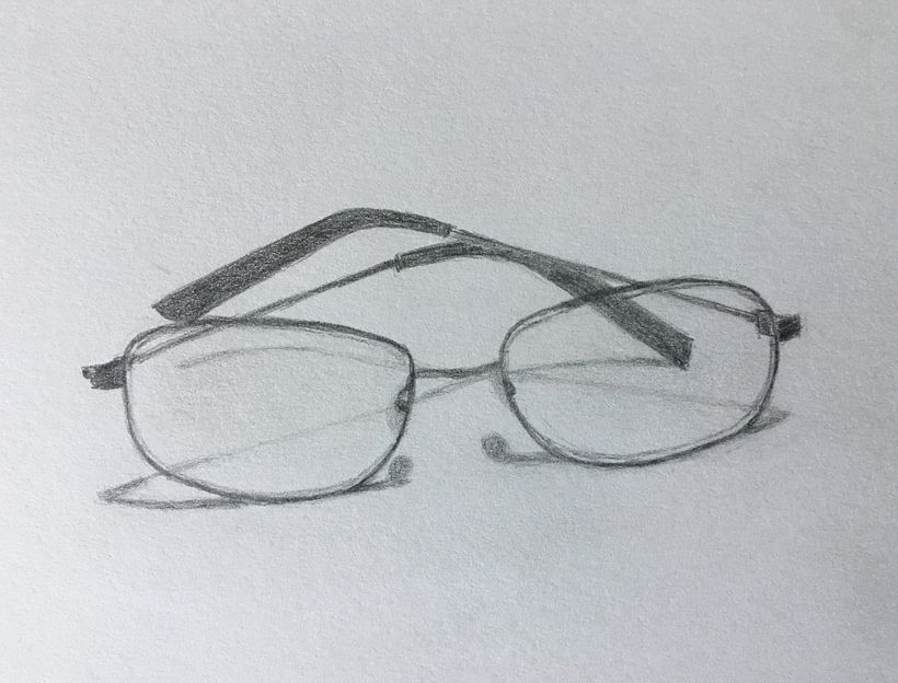 Un-spectacle-ular - Graphite on paper