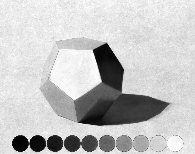 Value study - iPad/Procreate