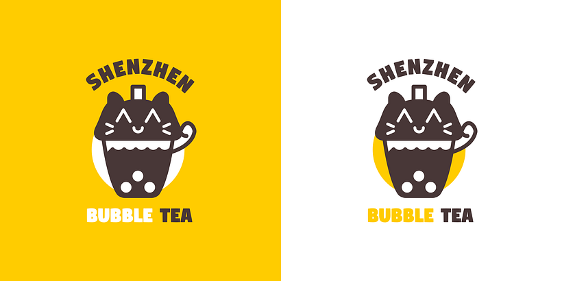 Thirty Days Logo Challenge: Shenzhen Bubble Tea 1
