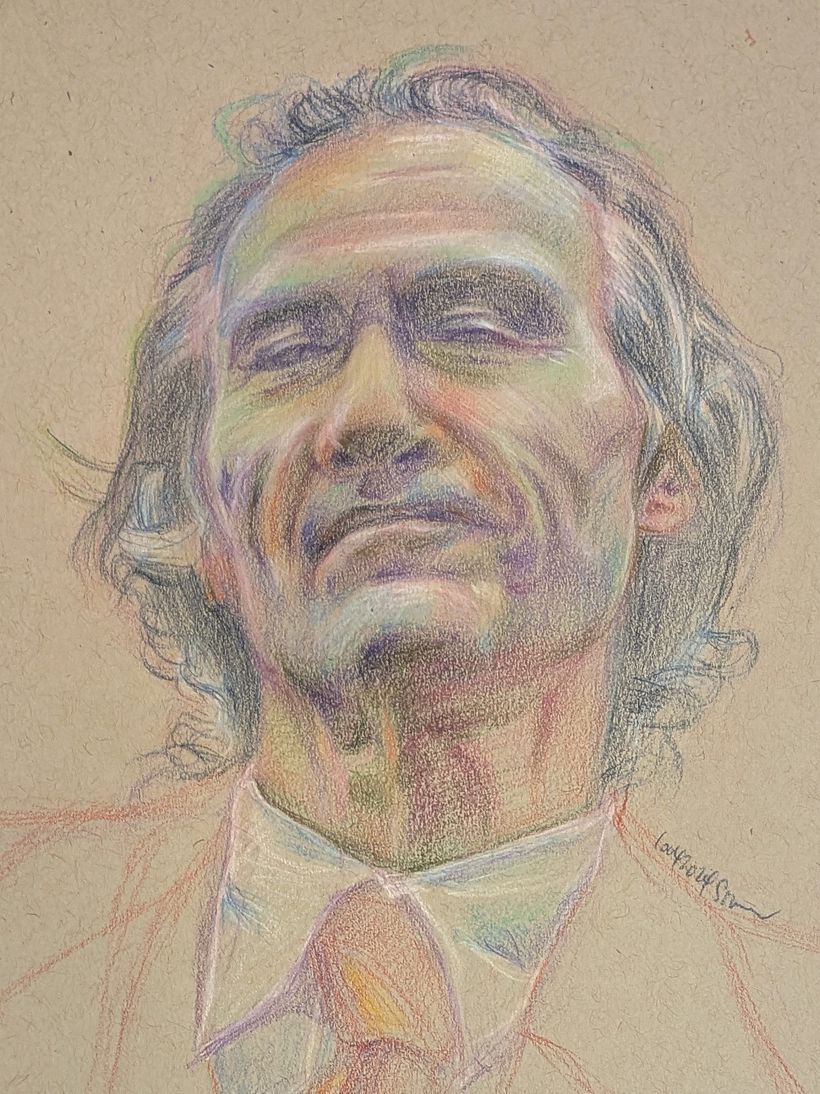 My project for course: Vibrant Portrait Drawing with Colored Pencils 7