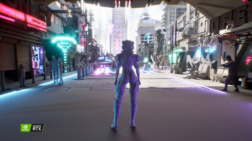 Cyberpunk Unreal Engine 5 by Oscar Creativo -RTX - LUMEN 12