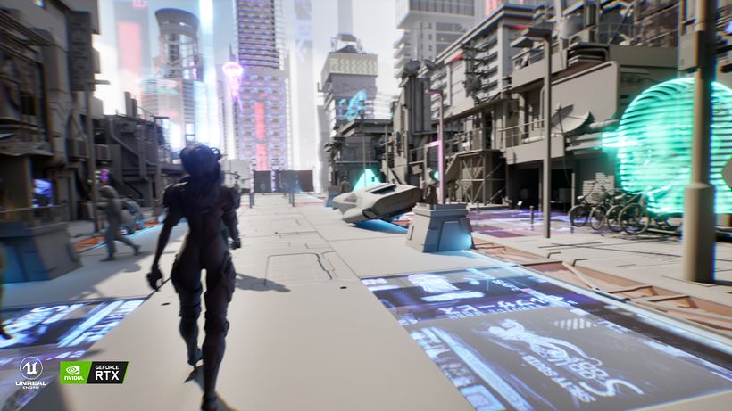 Cyberpunk Unreal Engine 5 by Oscar Creativo -RTX - LUMEN 14