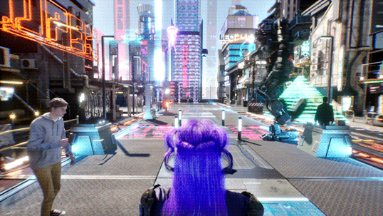 Cyberpunk Unreal Engine 5 by Oscar Creativo -RTX - LUMEN 1