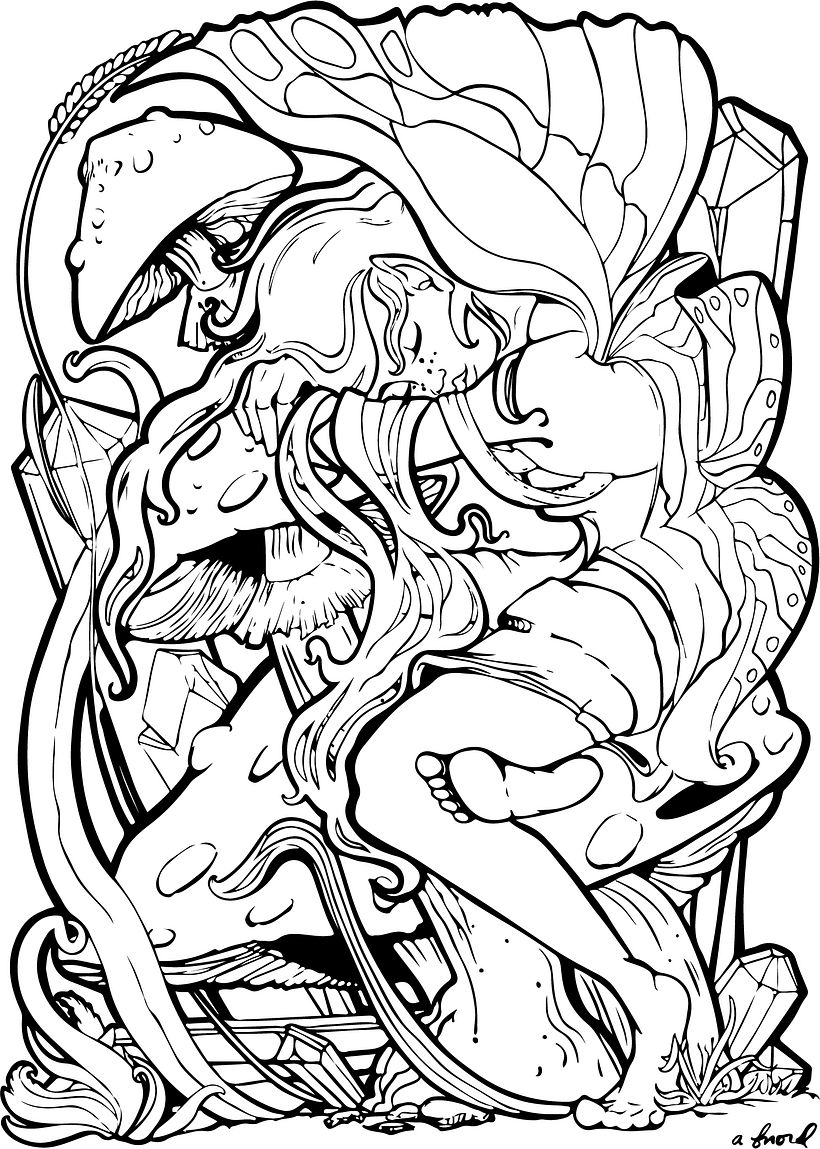 Final image - it has to be because I signed it ( I tend to overwork so signing means - nope you are done lol