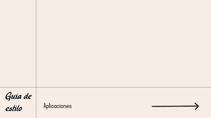 Guía de estilo - aplicaciones