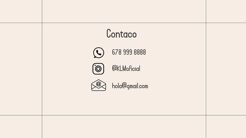 Guía de estilo - contacto