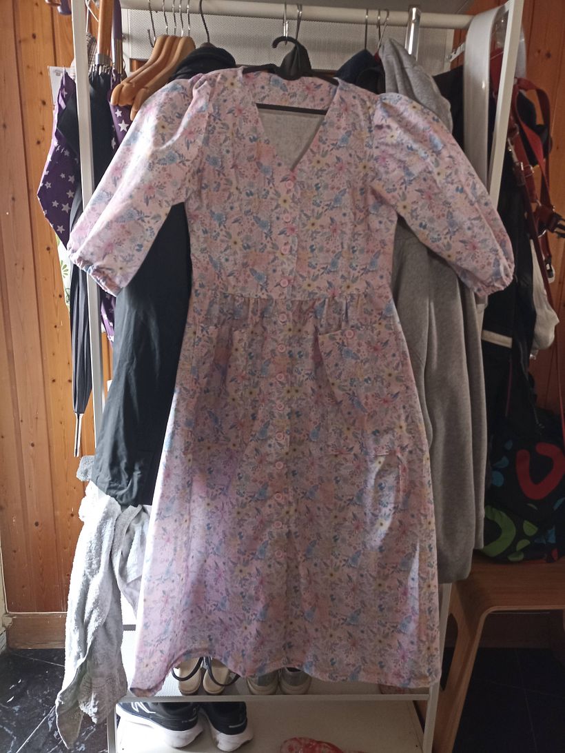 My project for course: Sewing Machine 101: Make Your First Dress 2