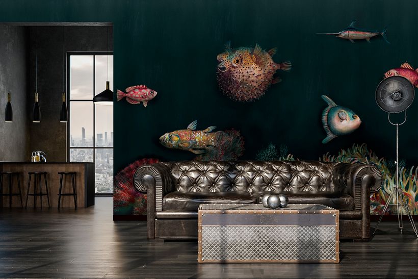 "Naturae" Wallpaper collection with Coordonné - Diseño