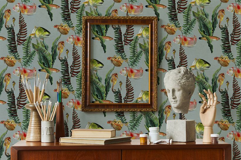 "Naturae" Wallpaper collection with Coordonné - Diseño
