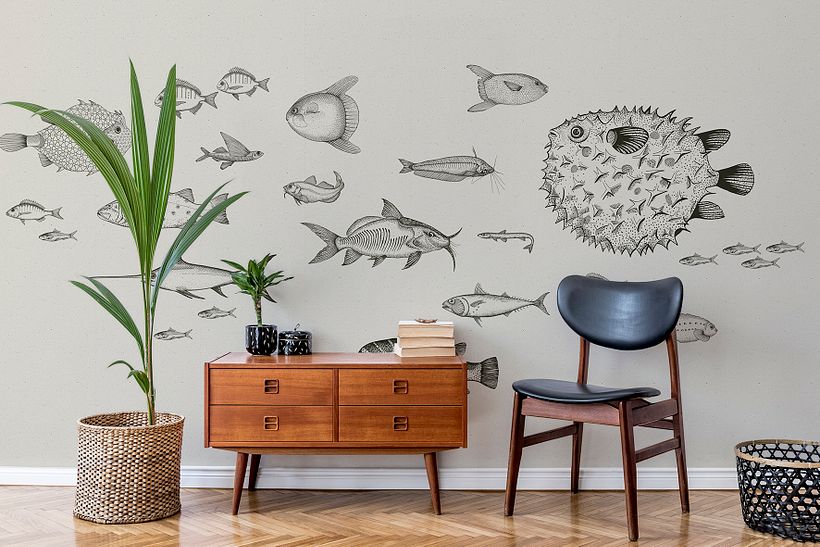 "Naturae" Wallpaper collection with Coordonné - Diseño