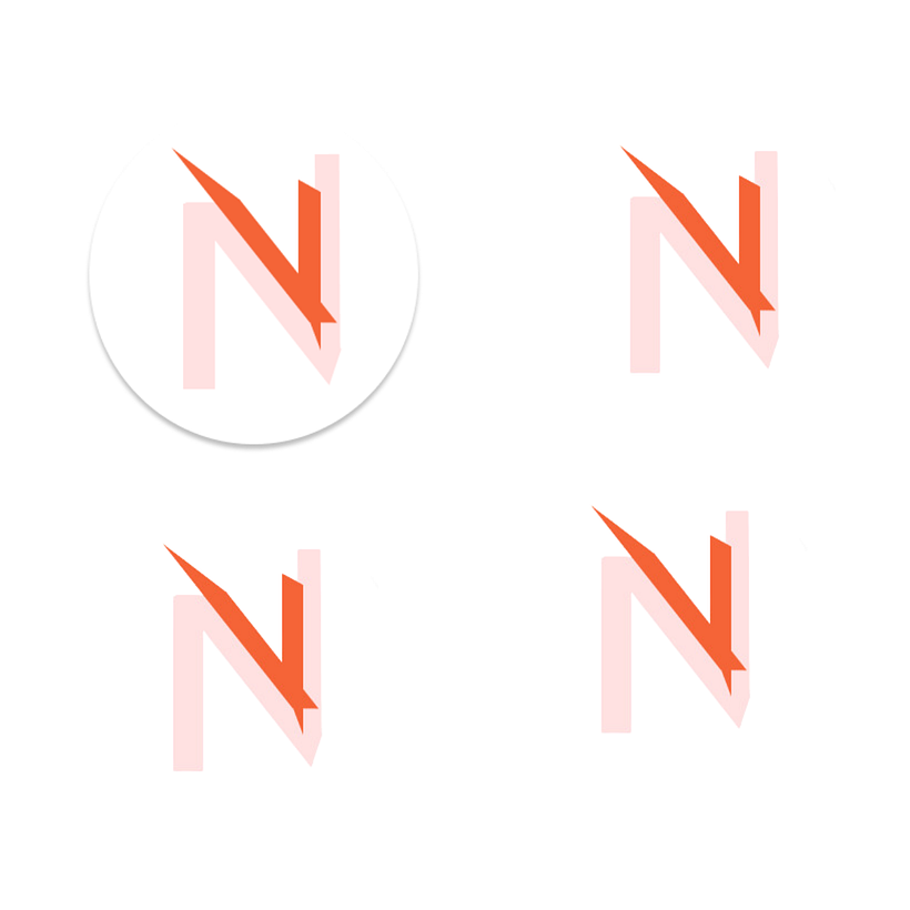 Logo de marca personal negocio de suplementos VITRINA NUTRICIONAL