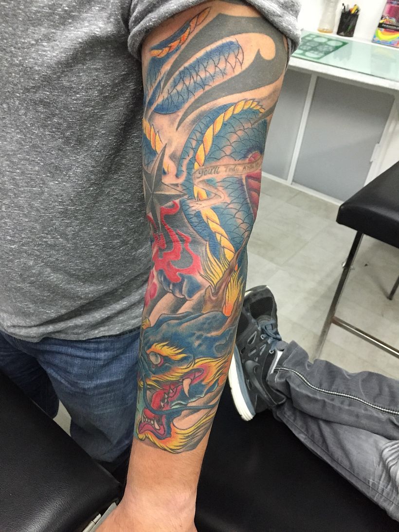 Mi proyecto del curso: Tatuaje artístico full color 1