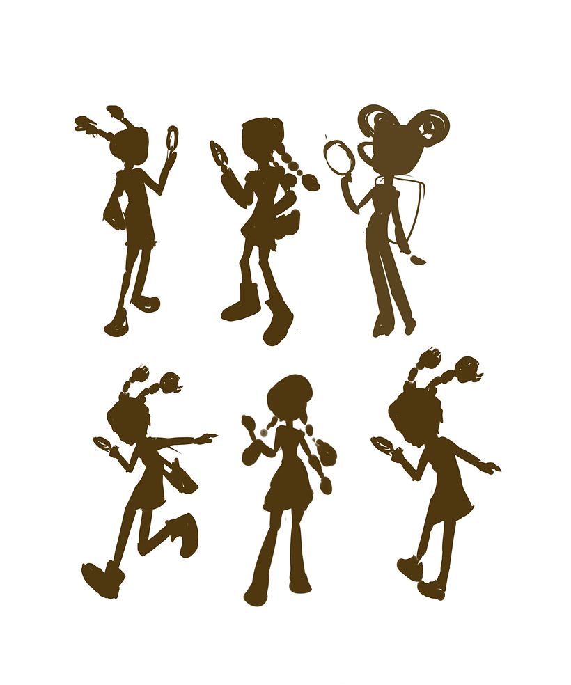 Silhouettes exploration 
