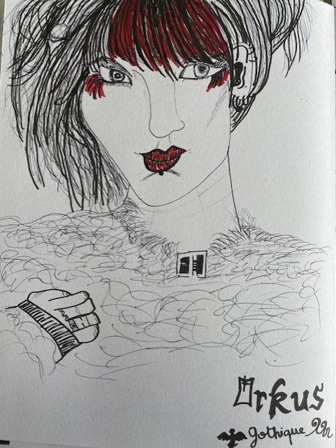 Portrait d'une pochette de CD chiné