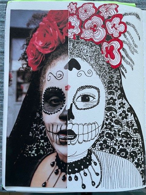 Symétrie Santa Muerte