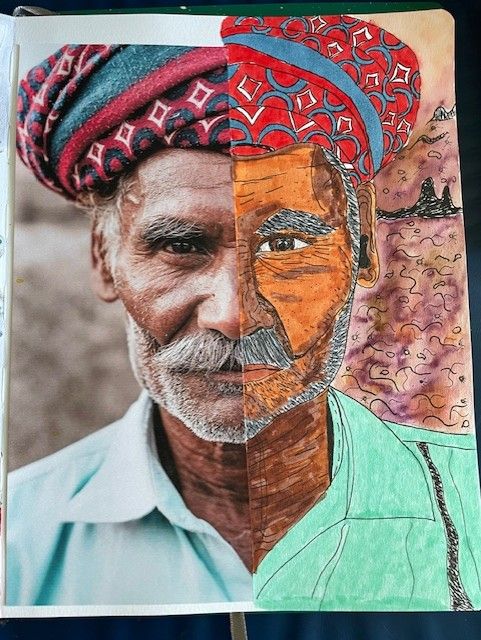 Symétrie : Indian on Rajasthan