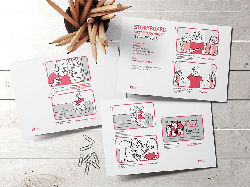 STORYBOARD - Propuesta Spot TV / Para nada