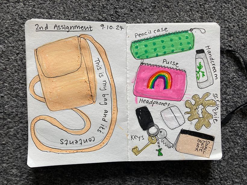 In my bag…. quickly