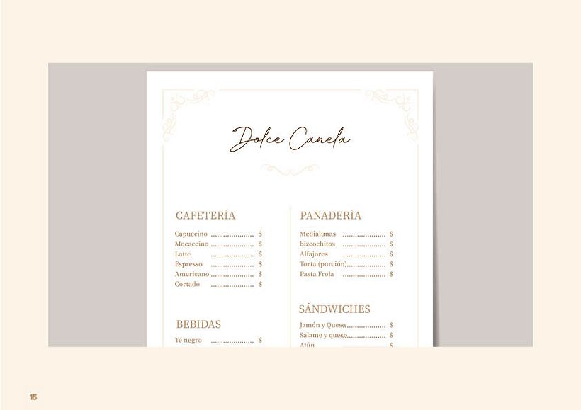 Desarrollo de identidad - Dolce Canela 8