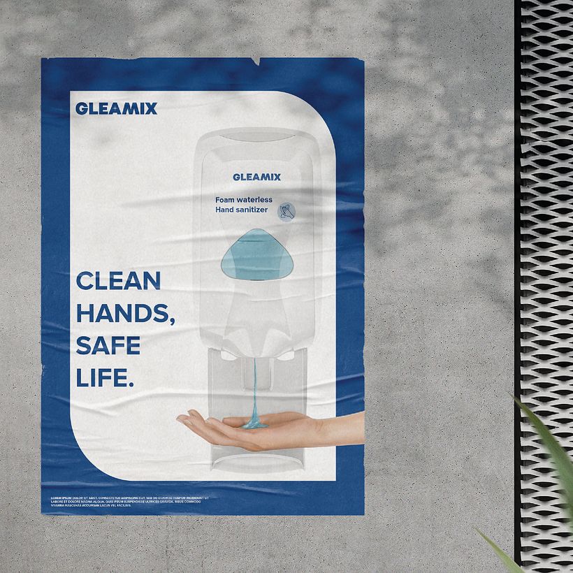 My project for course: Art Direction for Creative Visual Branding - GLEAMIX 8