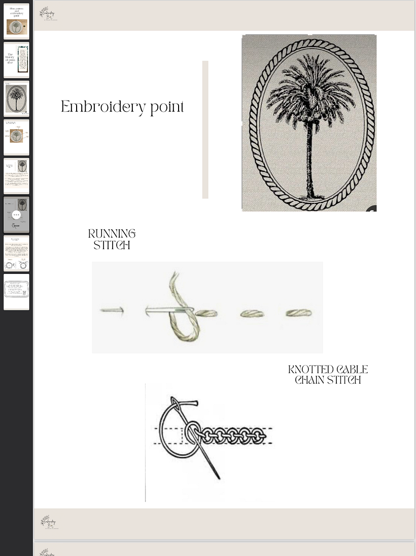 My project for course: Embroidery Pattern Design 10