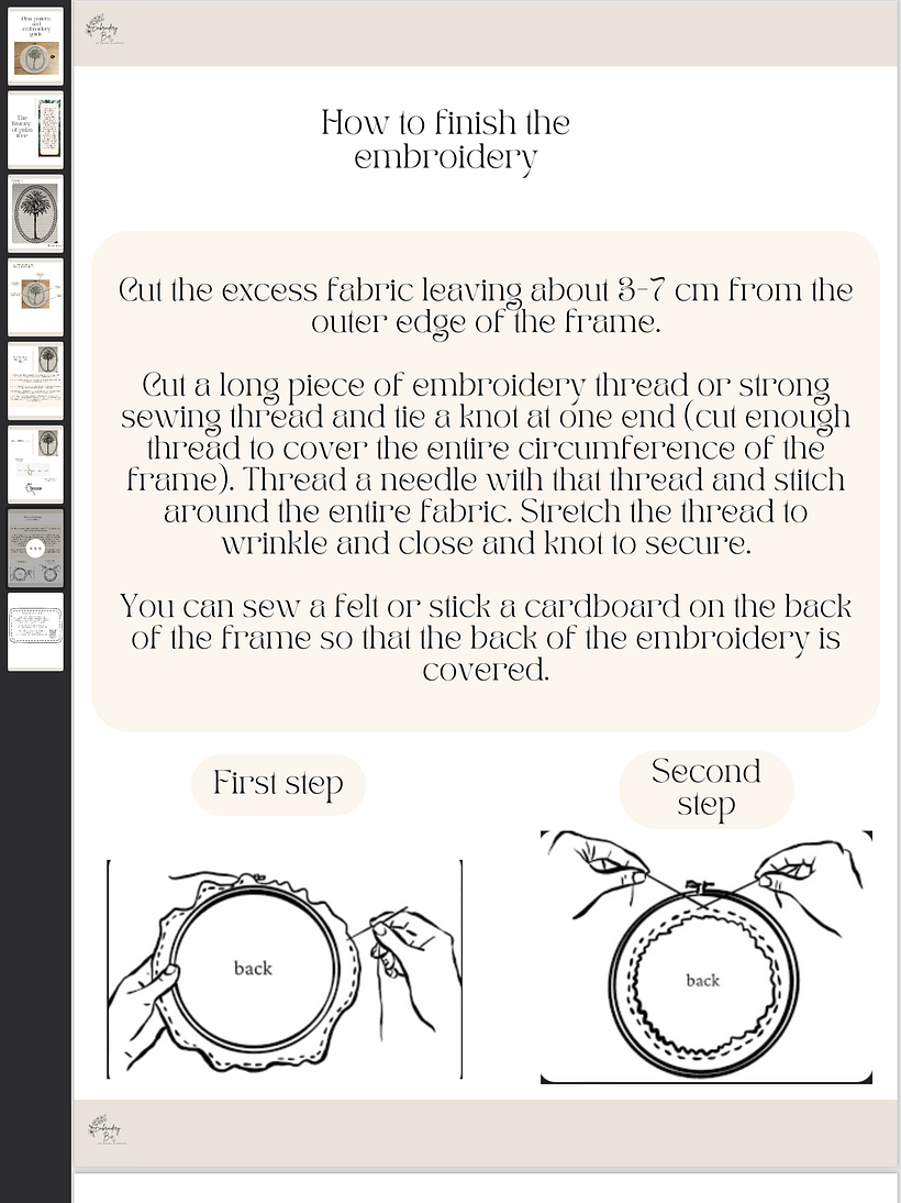My project for course: Embroidery Pattern Design 11
