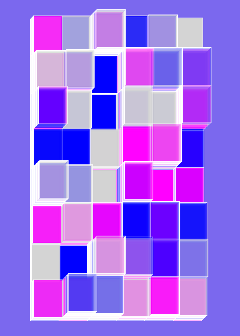 First idea with no rotation of the cells.