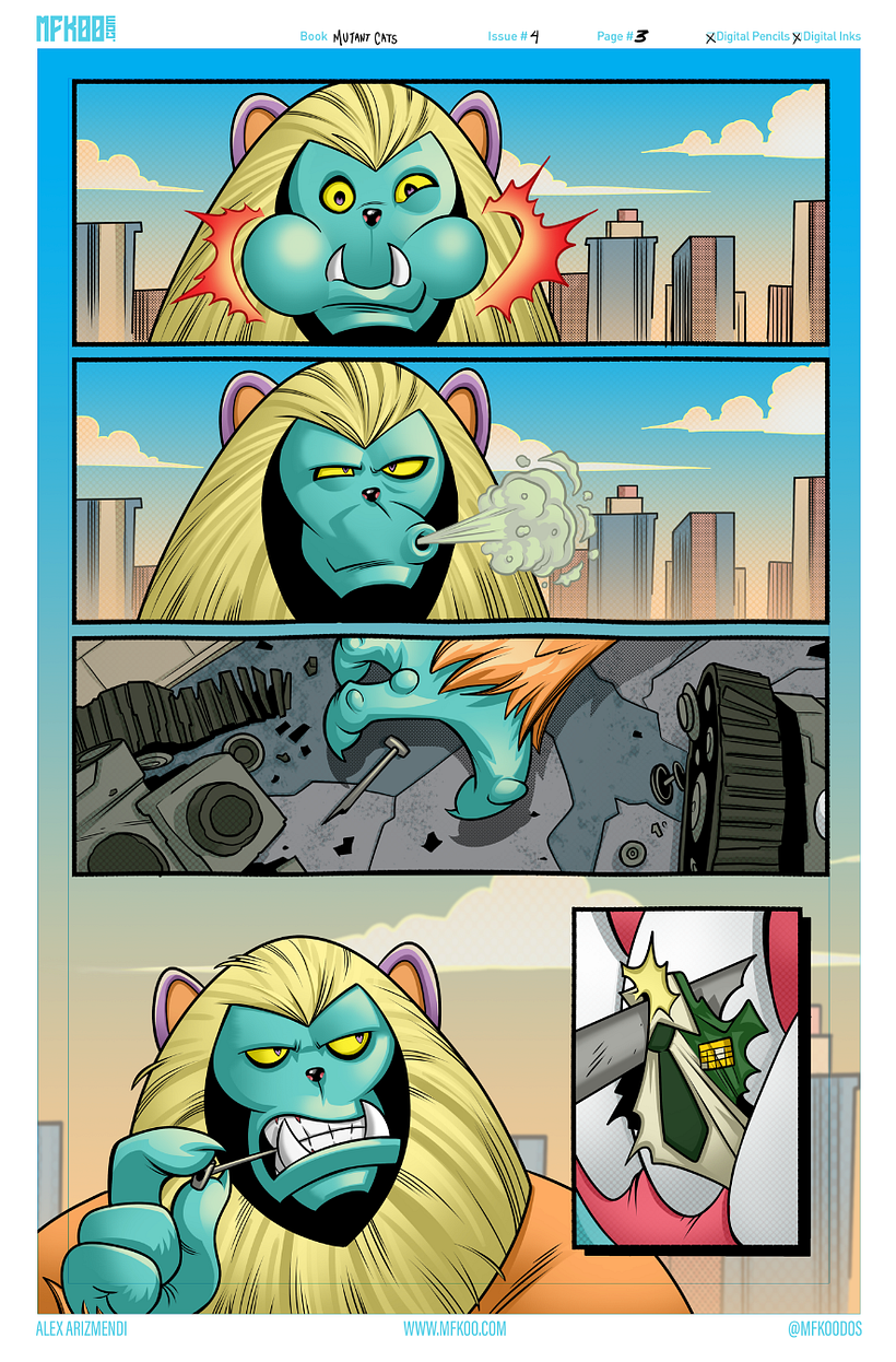 MUTANT CATS - THE GRAPHIC NOVEL 3