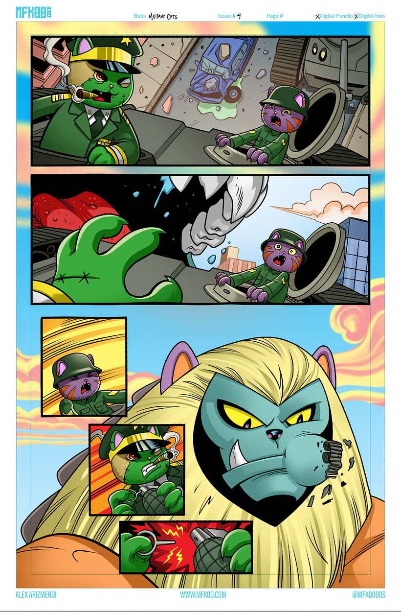 MUTANT CATS - THE GRAPHIC NOVEL 5