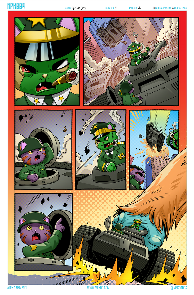 MUTANT CATS - THE GRAPHIC NOVEL 4